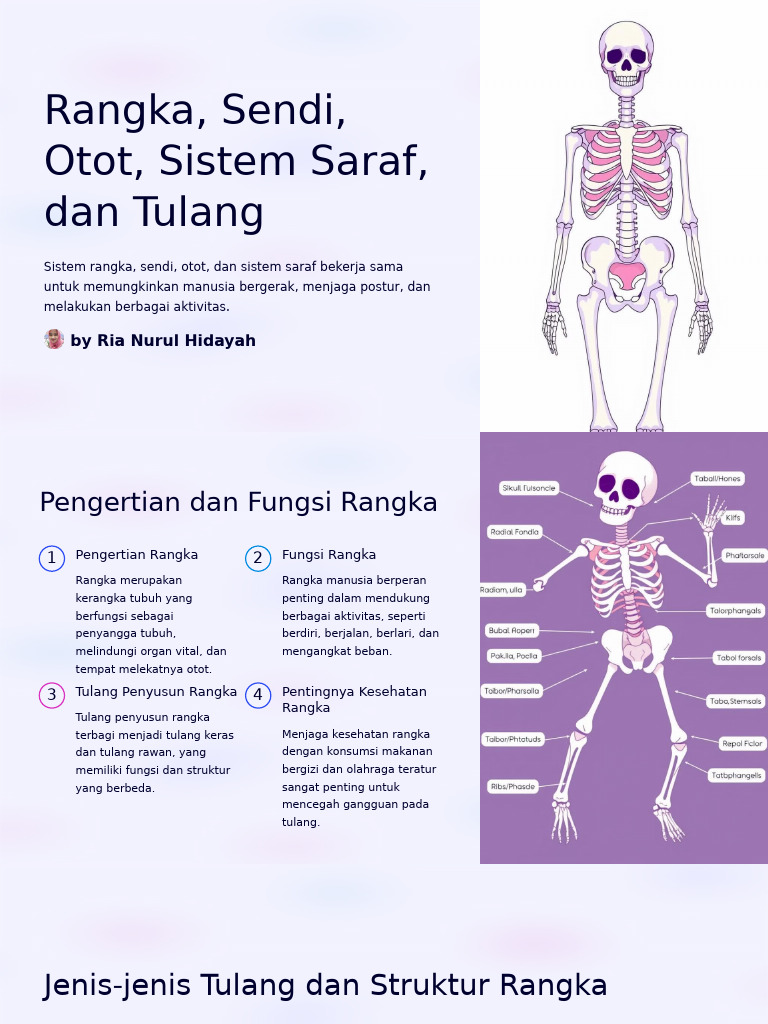 Kesehatan Rangka, Sendi, dan Otot Manusia | PDF
