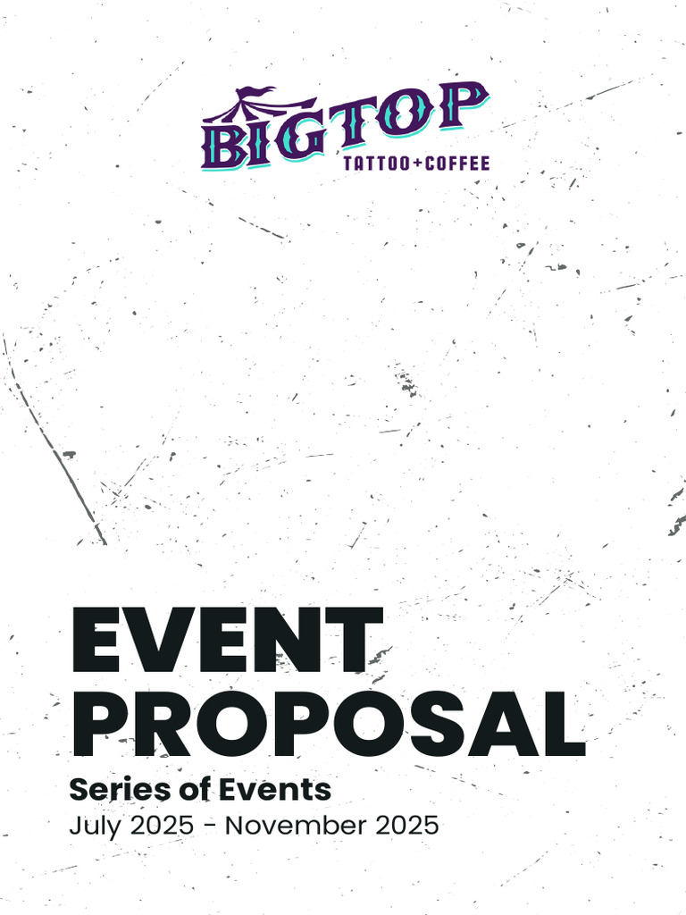 2025 Monthly Event Series Proposal | PDF