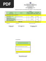 APP-CSE 2024 Procurement Form | PDF