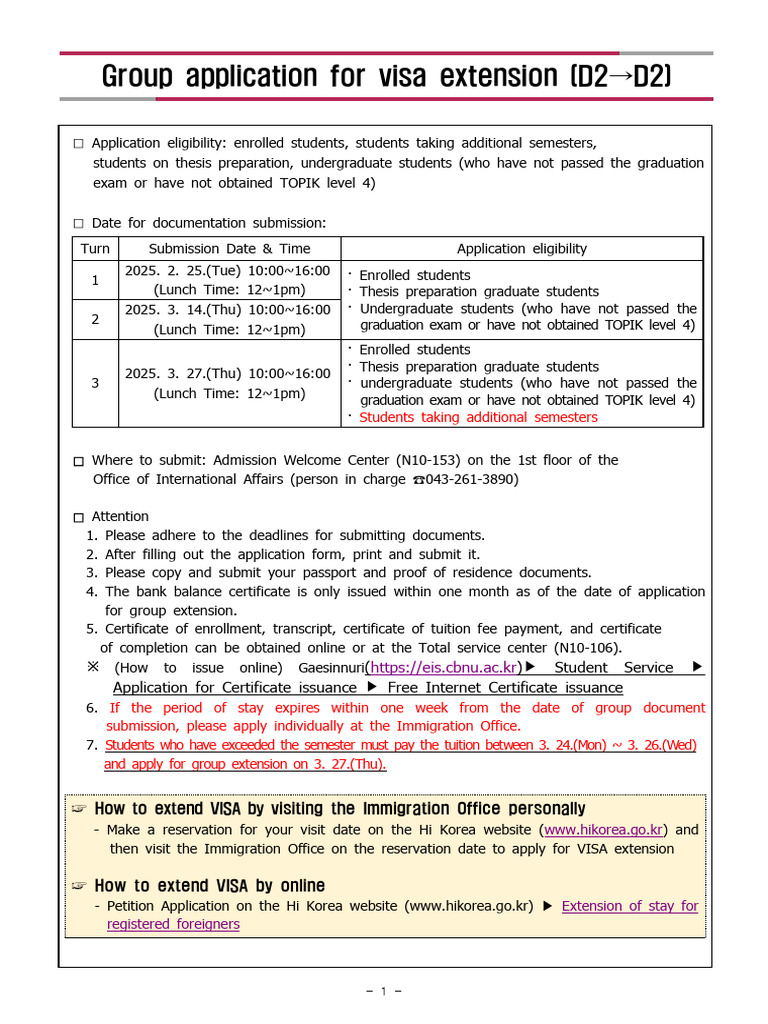 Visa Extension Application Guide for Students | PDF | Identity Document ...
