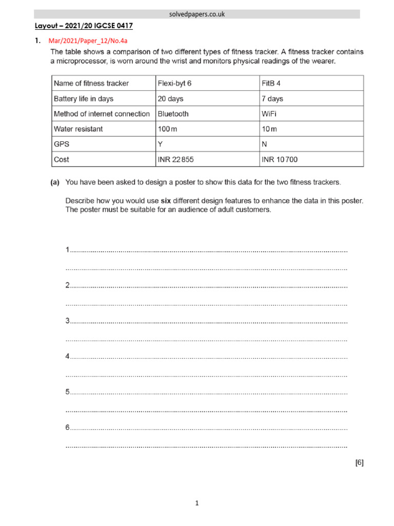IGCSE 0417 Solved Papers 2020-2021 | PDF