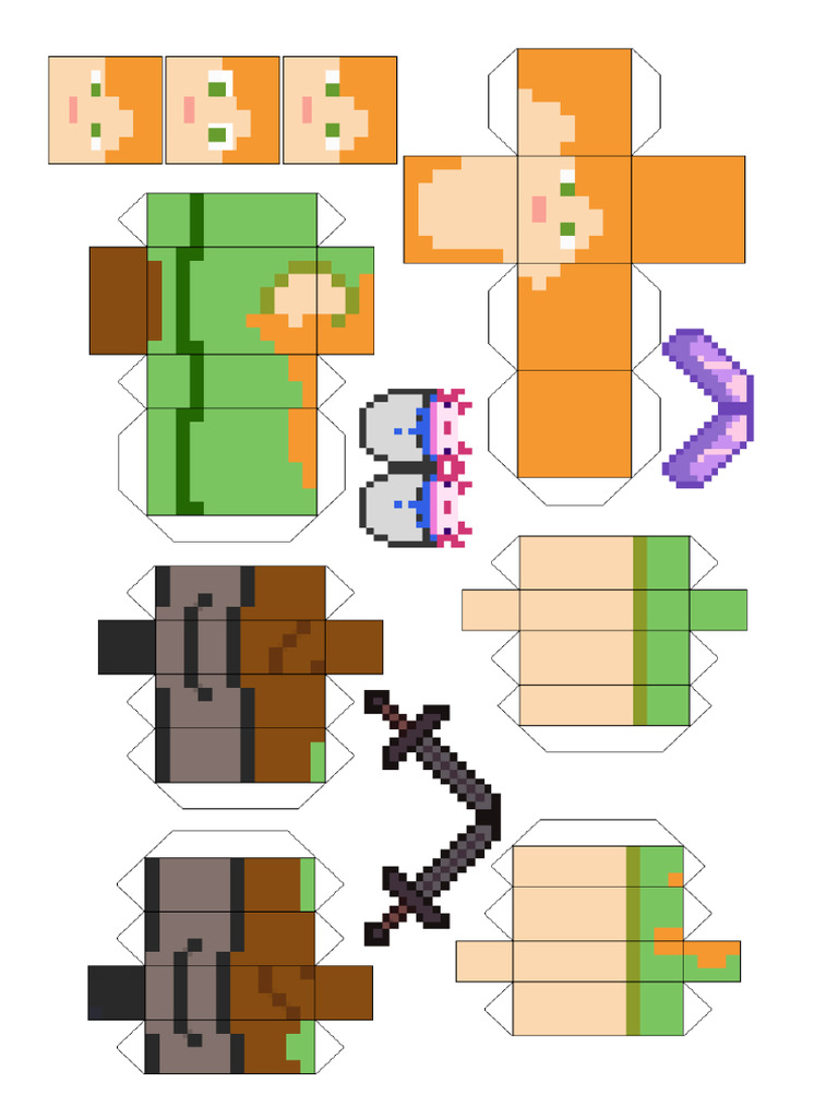 Minecraft Imprimidos 3 | PDF