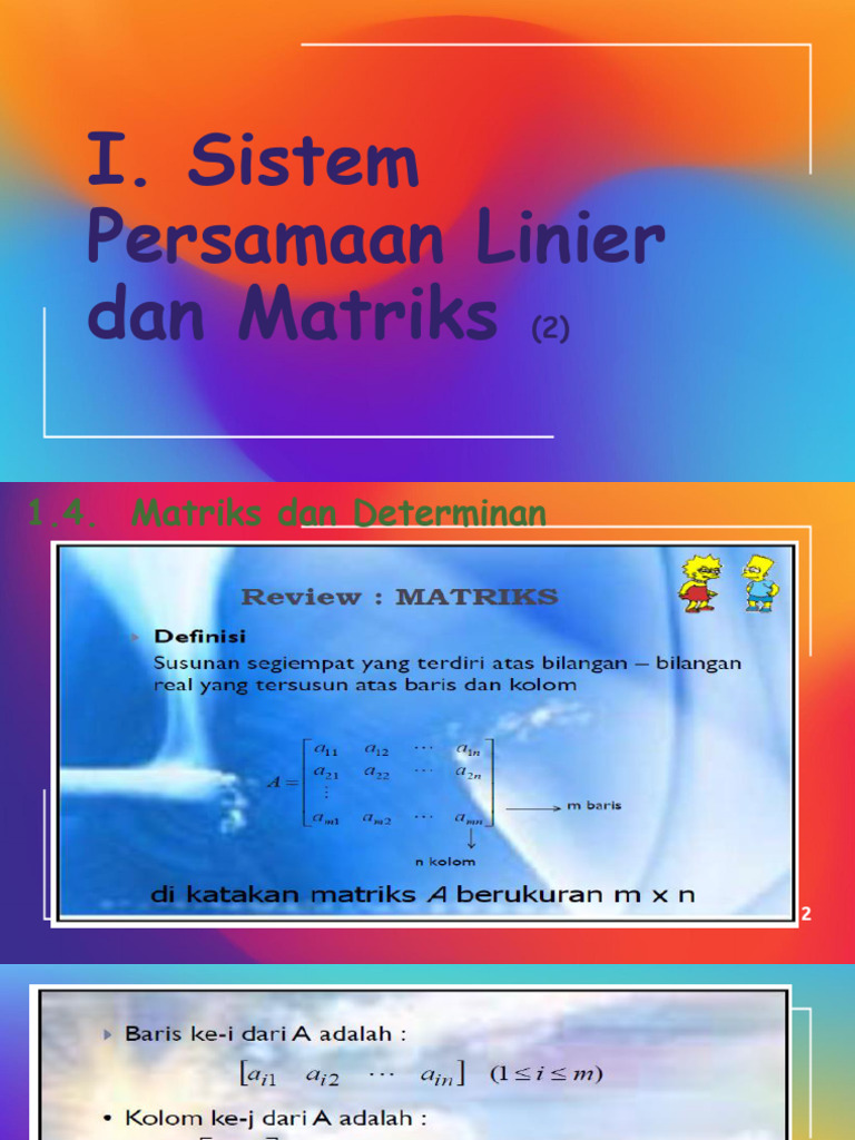 Matriks Invers dan Teorema Terkait | PDF