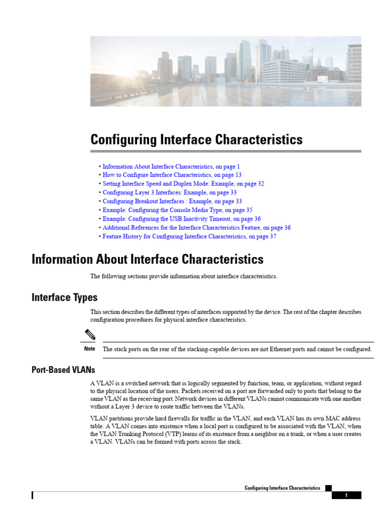 Configuring Network Interface Settings | PDF | Network Switch | Usb