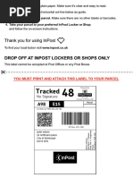 DPD Returns: Tracking and Pickup Guide | PDF