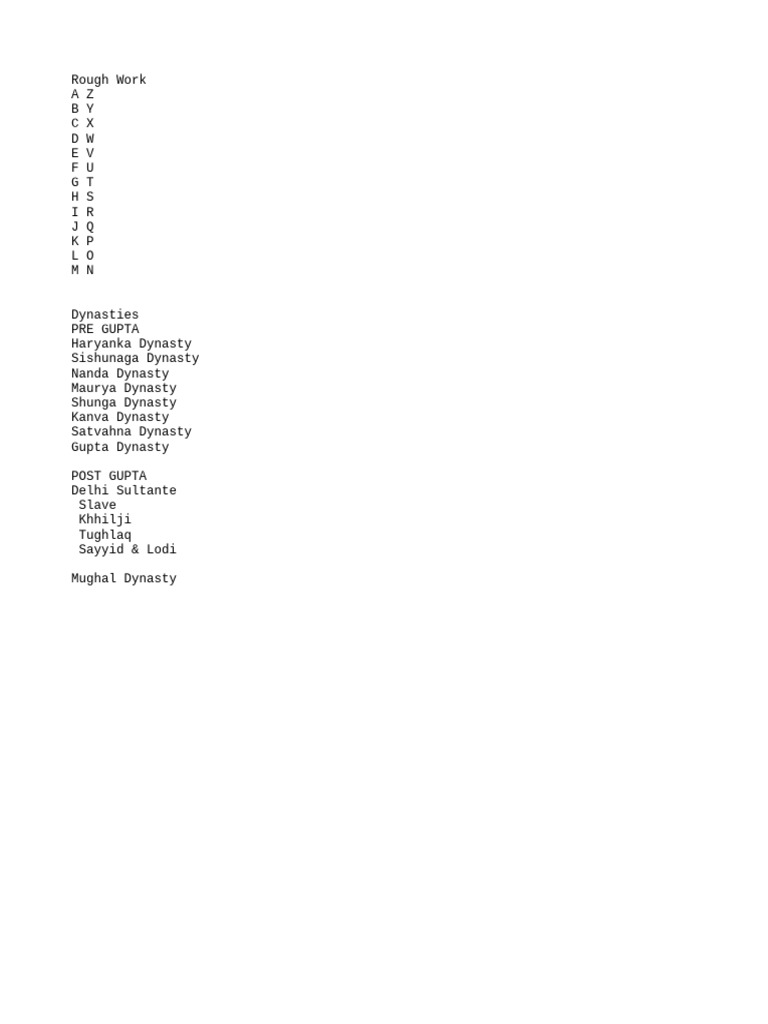 Rough Work | PDF