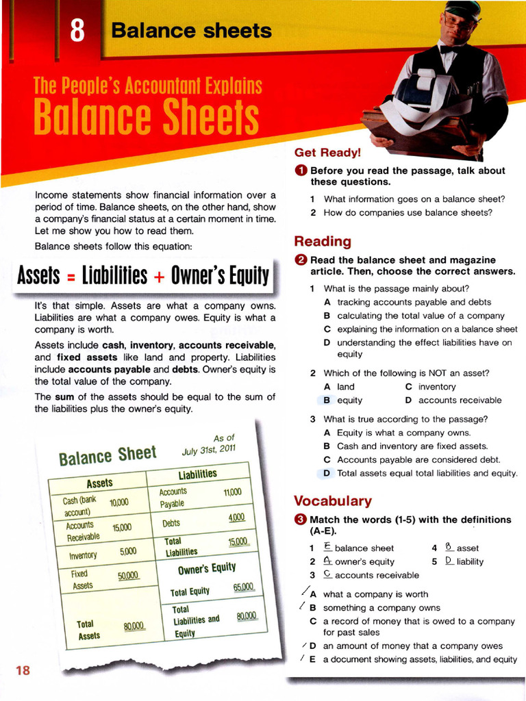 Financial Statements 8-9 | PDF | Balance Sheet | Equity (Finance)