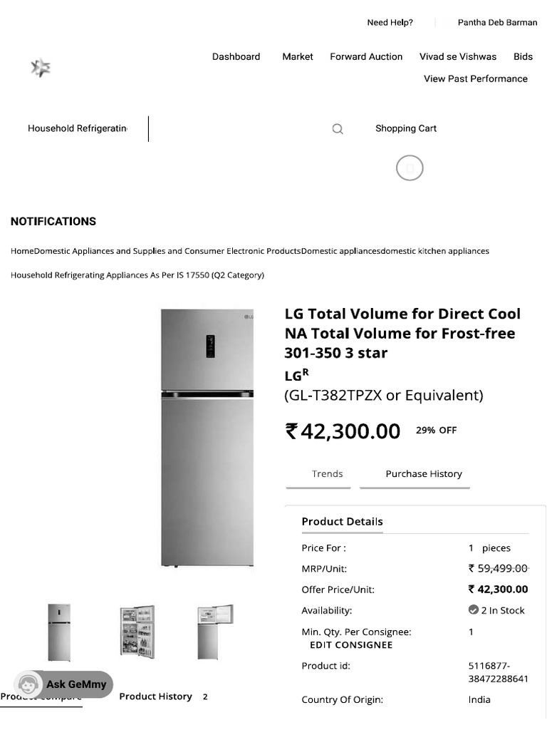 Refrigerator | PDF