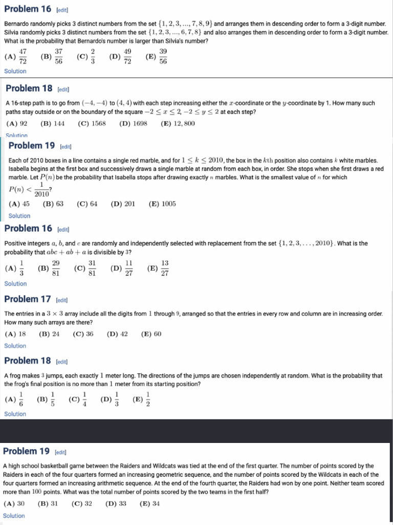 Combinatorics 12 | PDF
