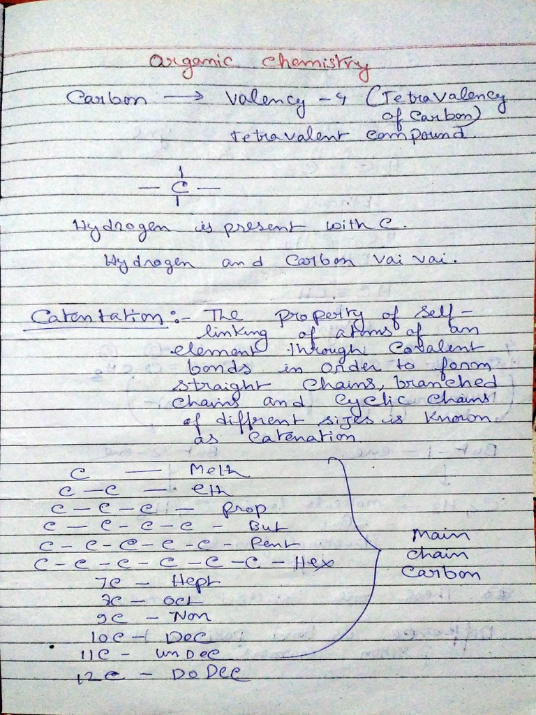 Chemistry Class 10 Notes Part 3 | PDF