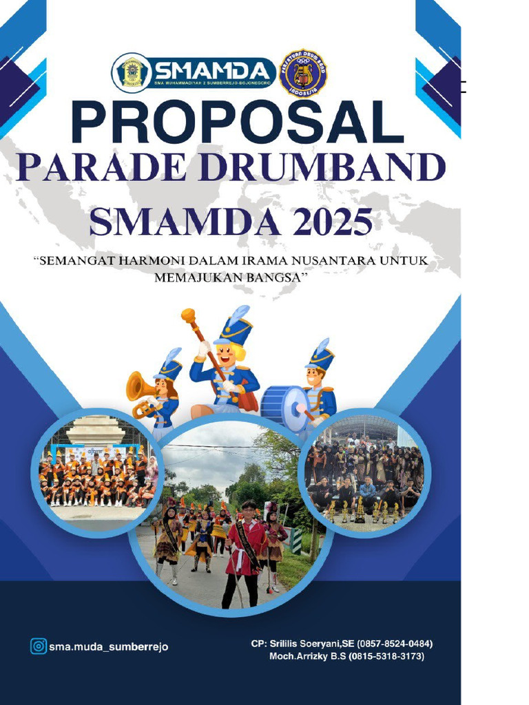 Parade Drumband Pelajar Bojonegoro 2025 | PDF