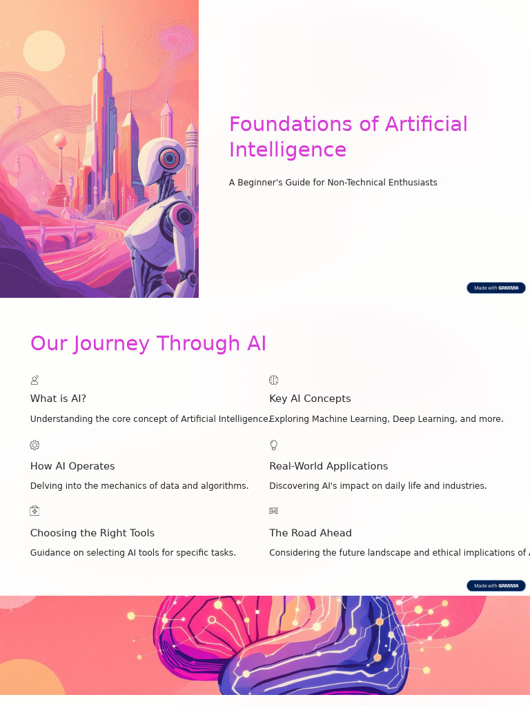 Foundations of AI: A Beginner's Guide | PDF | Artificial Intelligence ...