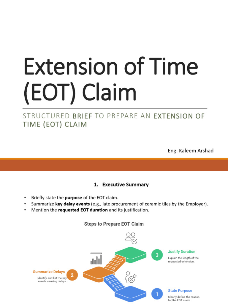 EOT Claim Preparation Guide | PDF | Business