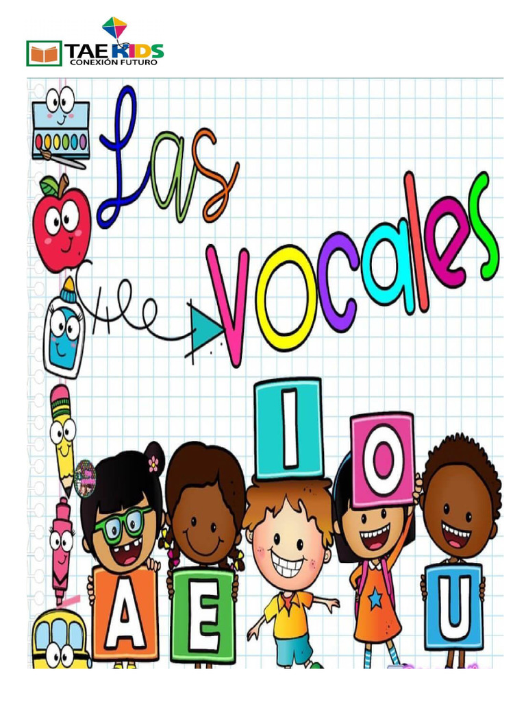 Ejercicios de Vocales para Primer Grado | PDF