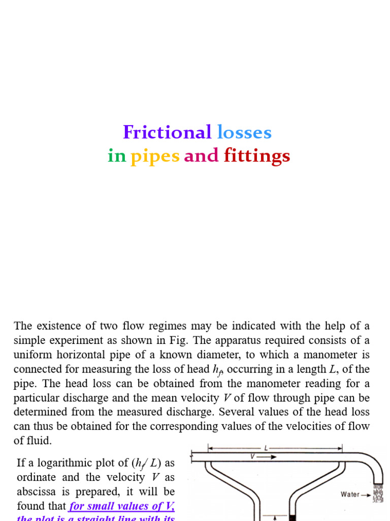 Losses | PDF | Reynolds Number | Fluid Dynamics
