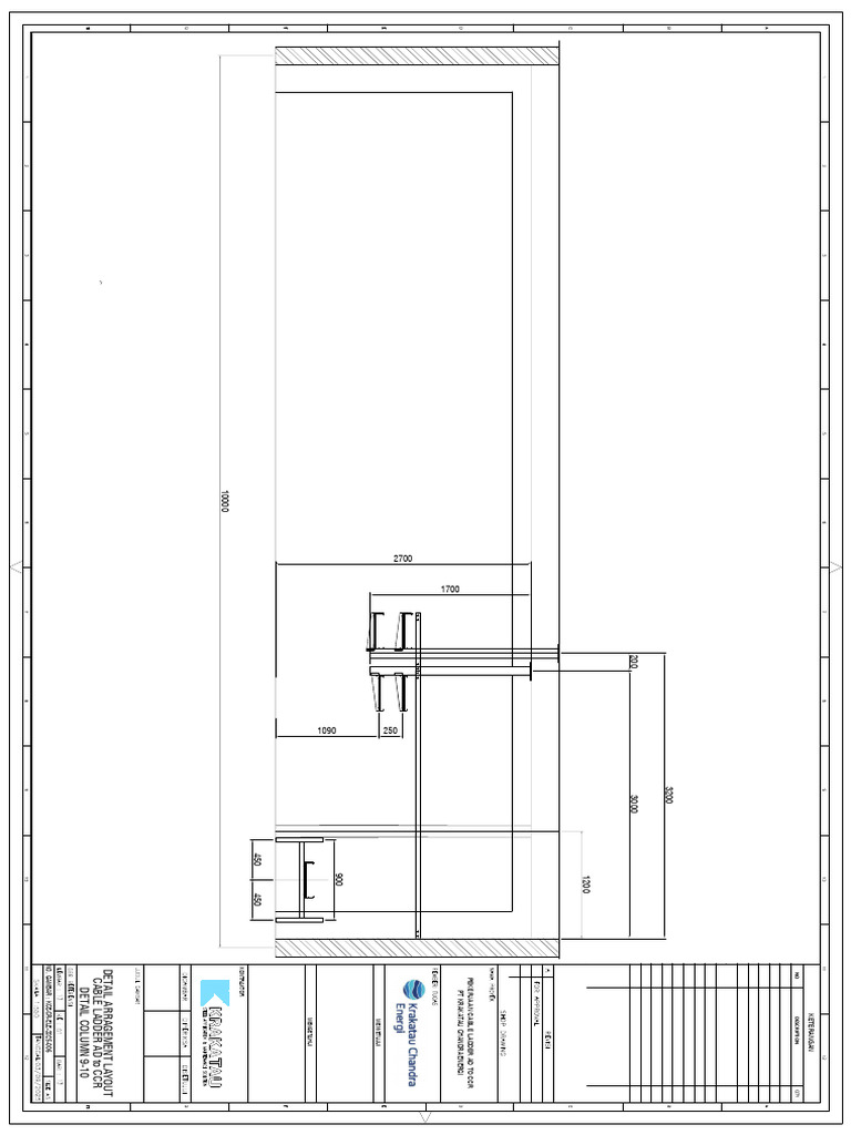 KCE CR ELE 2025 006 Detail Arragement Layout Cable Ladder AD To CCR 4 1 ...