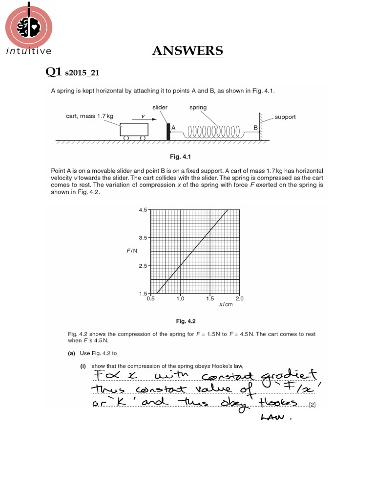 Deformation of Solids Question - ANSWERS | PDF