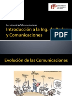 Semana 01 - Historia de Las Telecomunicaciones