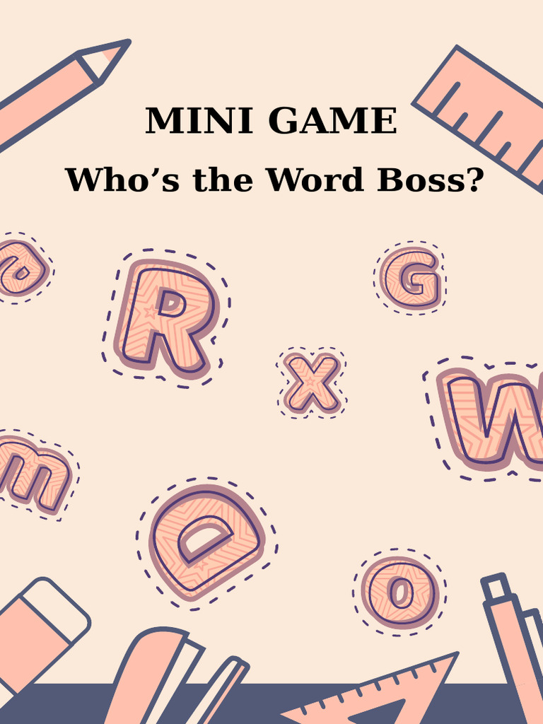 Mini Game | PDF