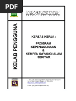 KERTAS KERJA Seminar Pengguna