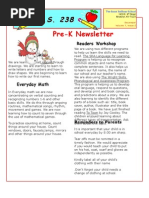 Prek Newsletter 08-09