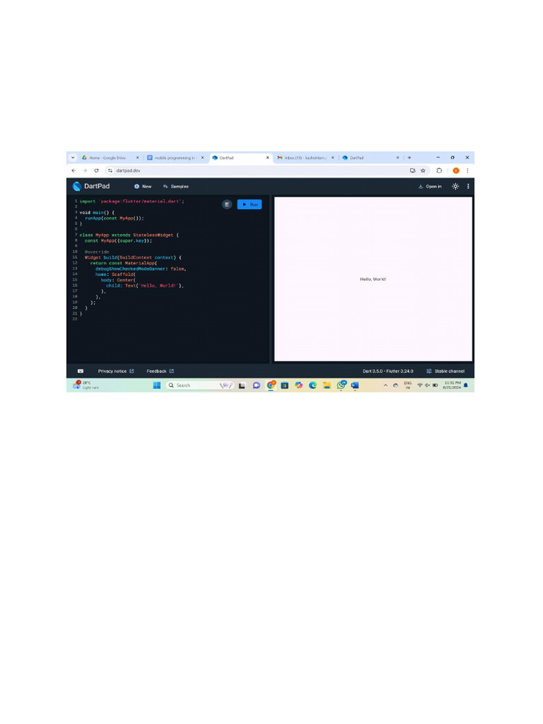 Flutter Practical Examples and Code | PDF | Software Development