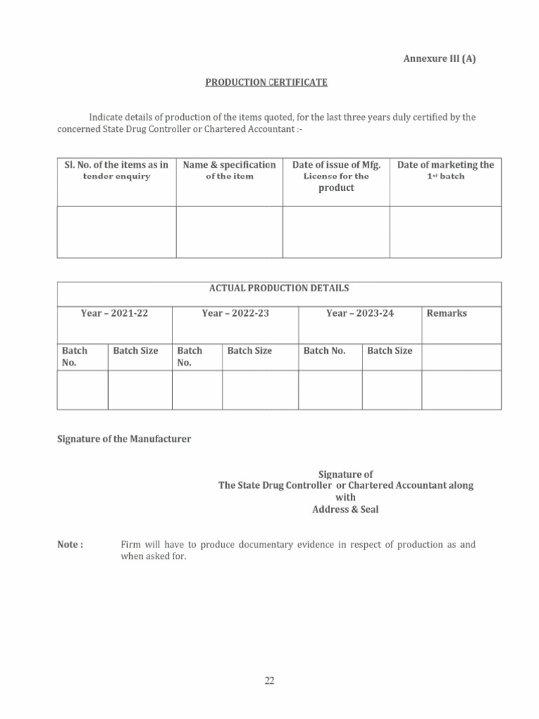 Format Production Capacity | PDF