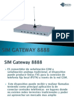 Sim Gateway 8888 2012