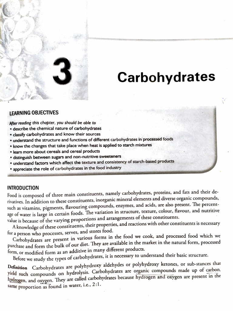 Understanding Carbohydrates in Foods | PDF | Carbohydrates | Glucose