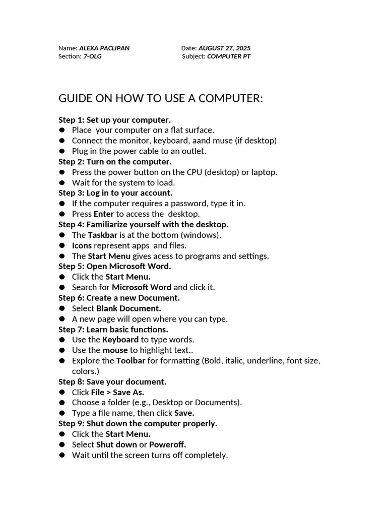 Puterguidept | PDF
