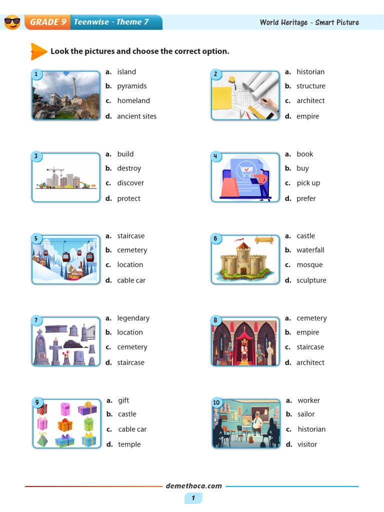 World Heritage Smart Picture Test | PDF