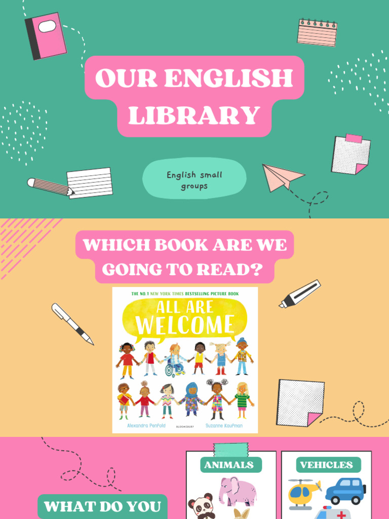 1st Grade Our English Library | PDF