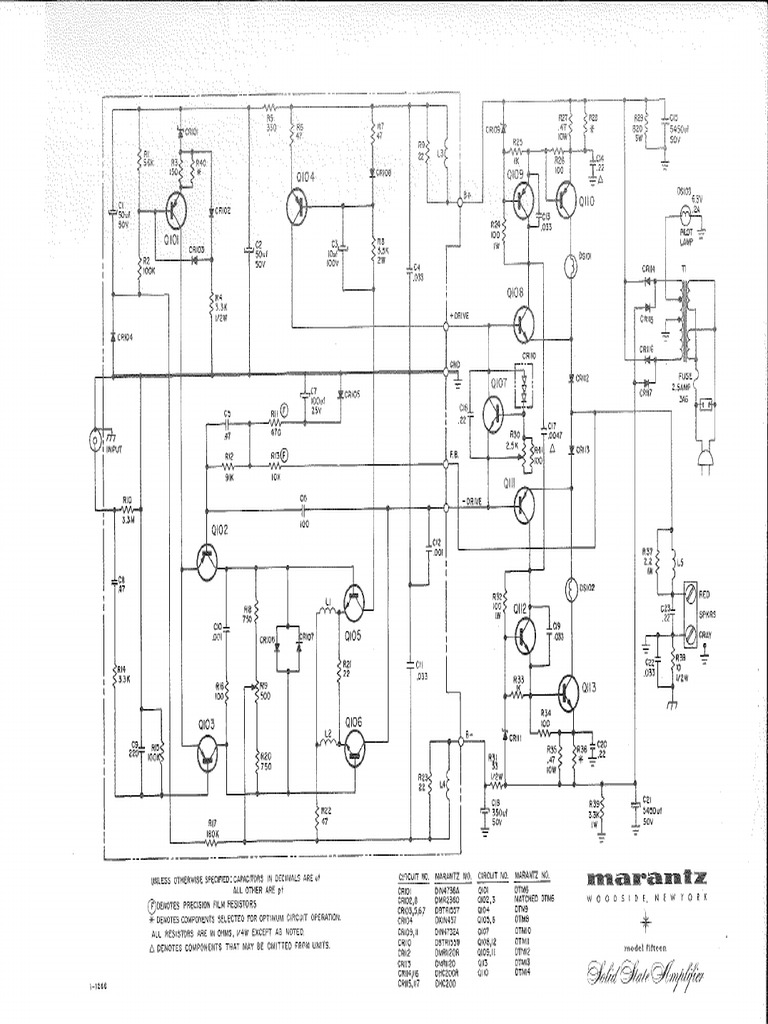 Model 15 - Schematic | PDF