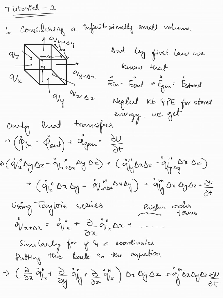 HMT Tutorial 2 | PDF