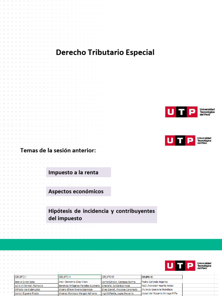 Contribuyentes e Inafectación en Impuesto a la Renta | PDF | Impuestos ...