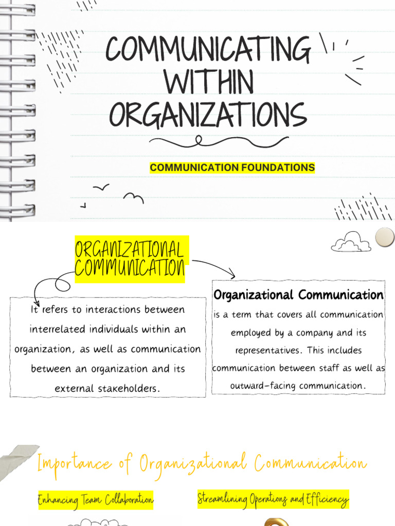 Effective Organizational Communication Strategies | PDF | Communication ...
