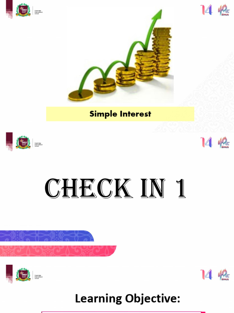 Understanding Simple Interest Calculations | PDF | Interest | Banks