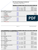 15th Annual Saratoga Invitational 2012 Friday Apr 27 All Results