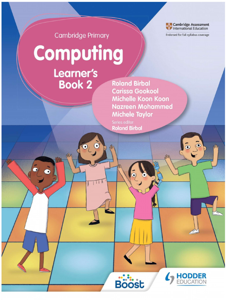 Cambridge Primary Computing Series Overview | PDF | Algorithms | Barcode
