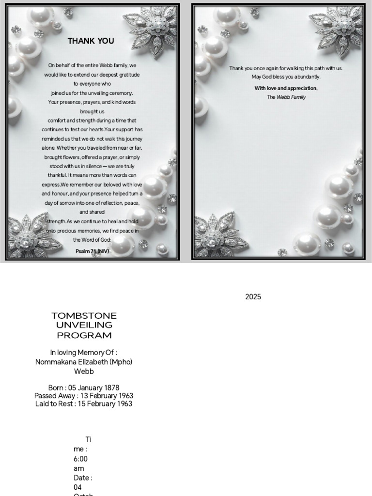 Program Tombstone Pdf