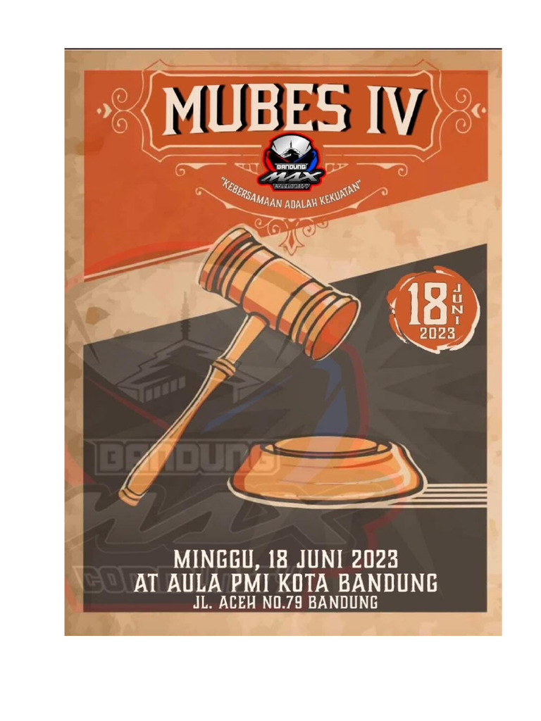 Mubes IV Bandung Max Community 2023 | PDF