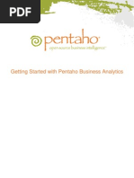 Getting Started With Pentaho