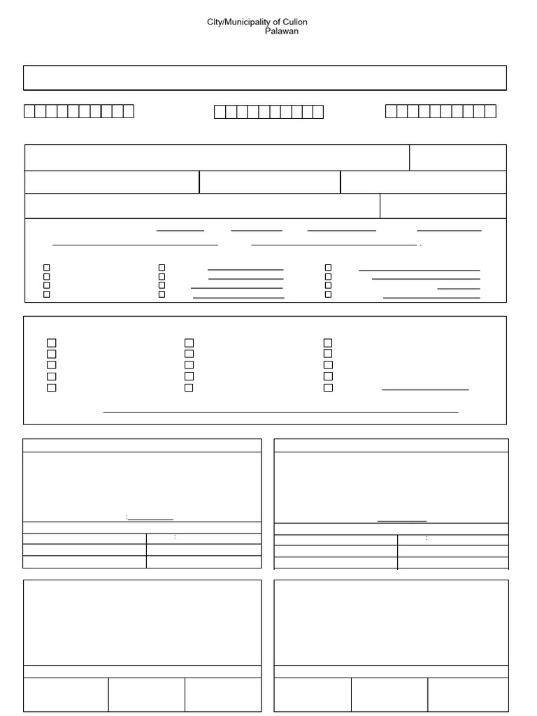 Building Permit Application Form | PDF | Specification (Technical Standard)
