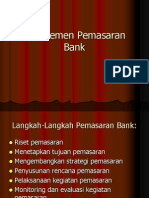 Manajemen Pemasaran Bank