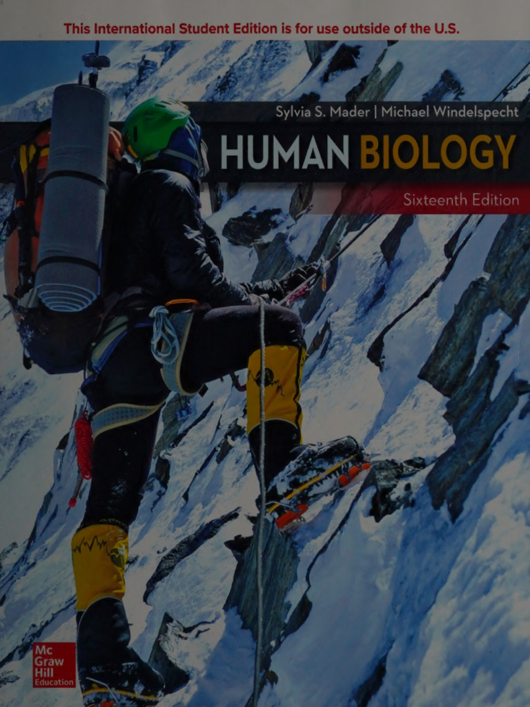 Human Biology-16th Edition-Sylvia S. Mader (2020 Kindle - Sylvia S