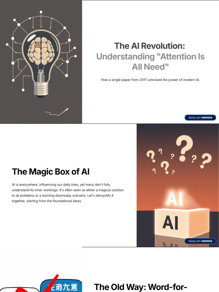 AI Revolution The Transformer Explained PDF Cognitive Science