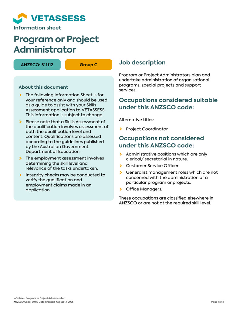 Program and Project Administrator Guide | PDF | Project Management ...