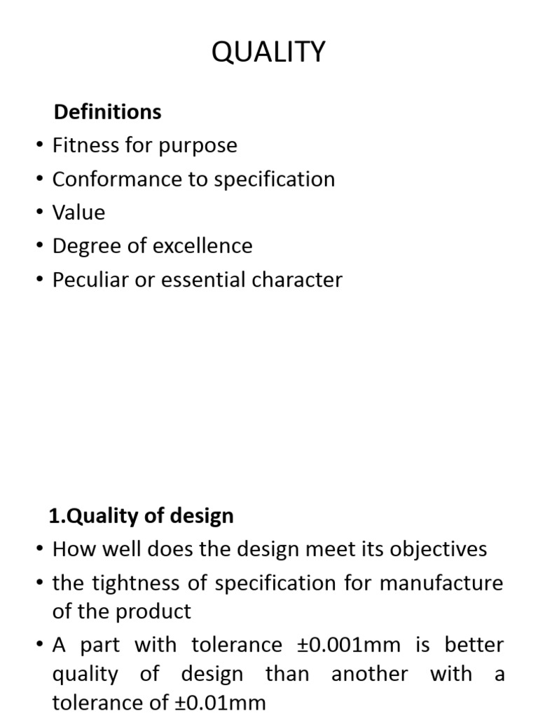 Understanding Quality Control Concepts | PDF