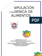 Cartilla Manipulacion Higienica de Alimentos