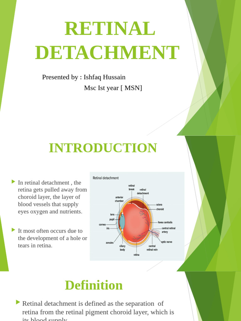Understanding Retinal Detachment Causes | PDF | Retina | Clinical Medicine